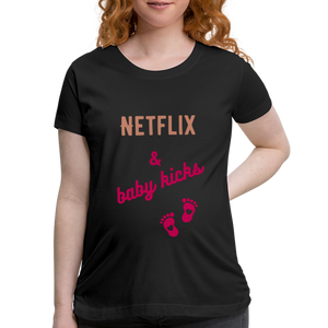 Women’s Maternity T-Shirt - black