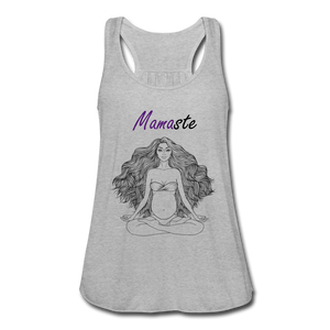 Yoga mommy shirt - heather gray