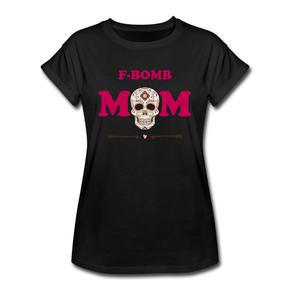 F-Bomb Mom Women's Relaxed Fit T-Shirt - black