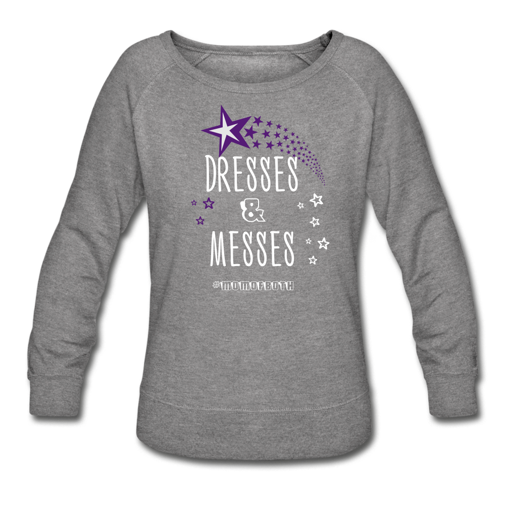 Dresses and Messes Women’s Crewneck Sweatshirt - heather gray