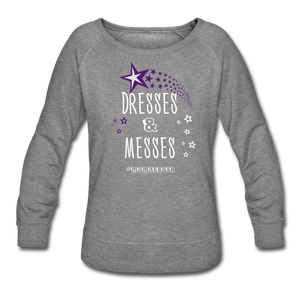 Dresses and Messes Women’s Crewneck Sweatshirt - heather gray