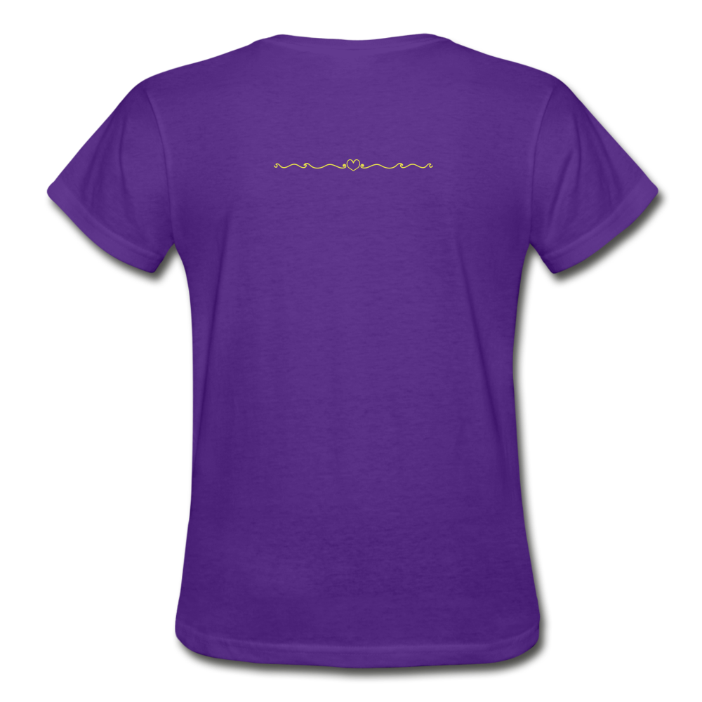 Mom 24:7Gildan Ultra Cotton Ladies T-Shirt - purple