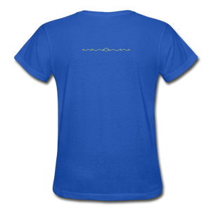 Mom 24:7Gildan Ultra Cotton Ladies T-Shirt - royal blue