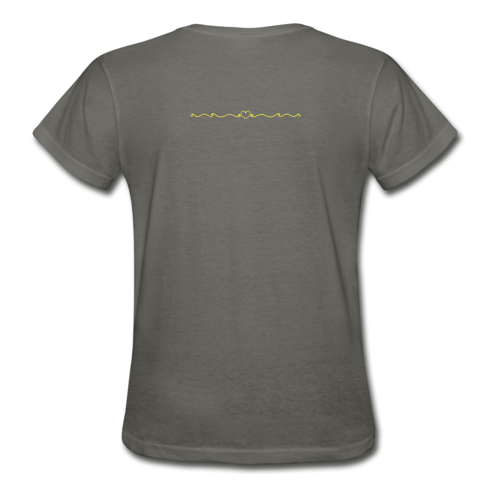 Mom 24:7Gildan Ultra Cotton Ladies T-Shirt - charcoal