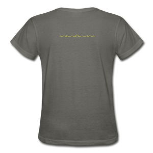 Mom 24:7Gildan Ultra Cotton Ladies T-Shirt - charcoal