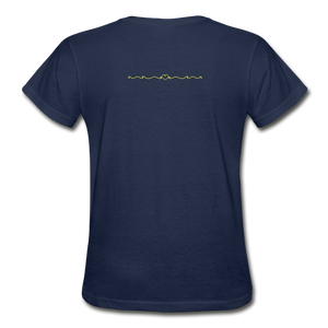 Mom 24:7Gildan Ultra Cotton Ladies T-Shirt - navy