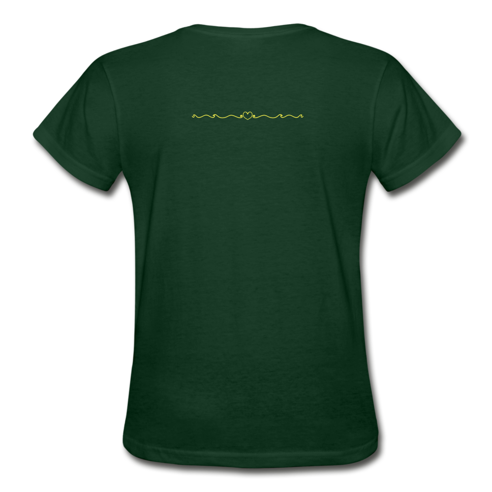 Mom 24:7Gildan Ultra Cotton Ladies T-Shirt - forest green