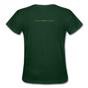 Mom 24:7Gildan Ultra Cotton Ladies T-Shirt - forest green