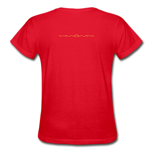 Mom 24:7Gildan Ultra Cotton Ladies T-Shirt - red