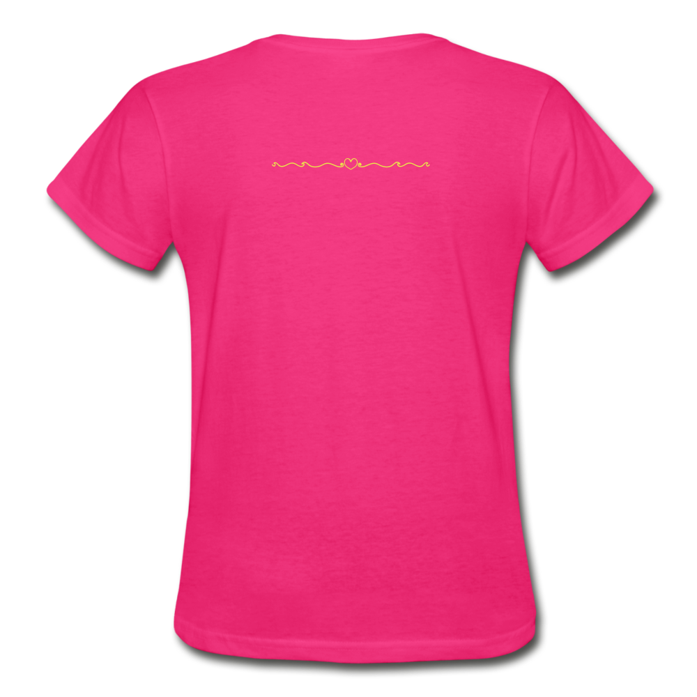 Mom 24:7Gildan Ultra Cotton Ladies T-Shirt - fuchsia