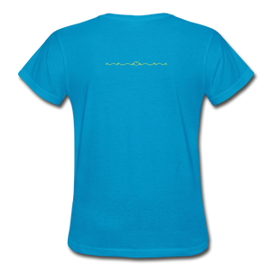 Mom 24:7Gildan Ultra Cotton Ladies T-Shirt - turquoise